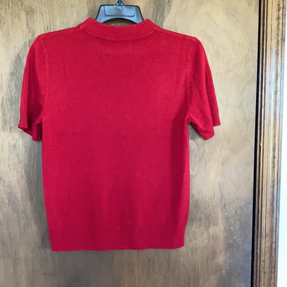 Vintage Y2K requirements red sweater SP - Picture 11 of 17